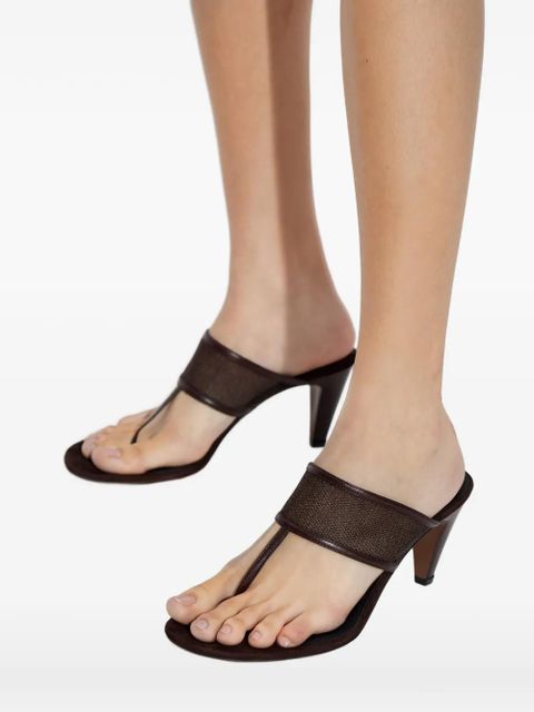 NEOUS Vena open-toe sandals - Brown