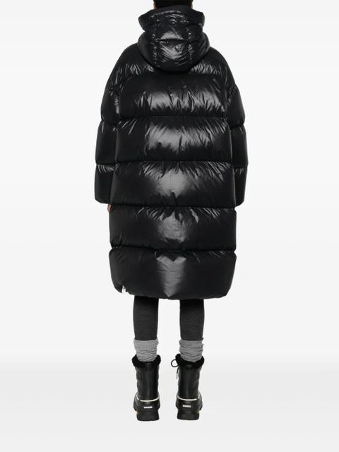 Jil Sander hooded puffer coat - Black