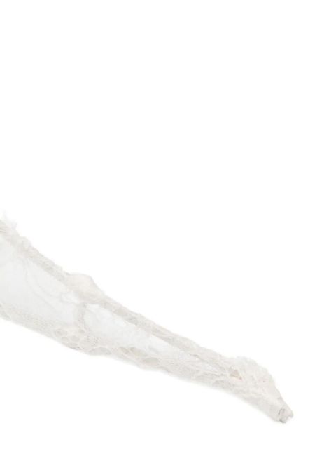 Jennifer Behr floral-lace headband - White