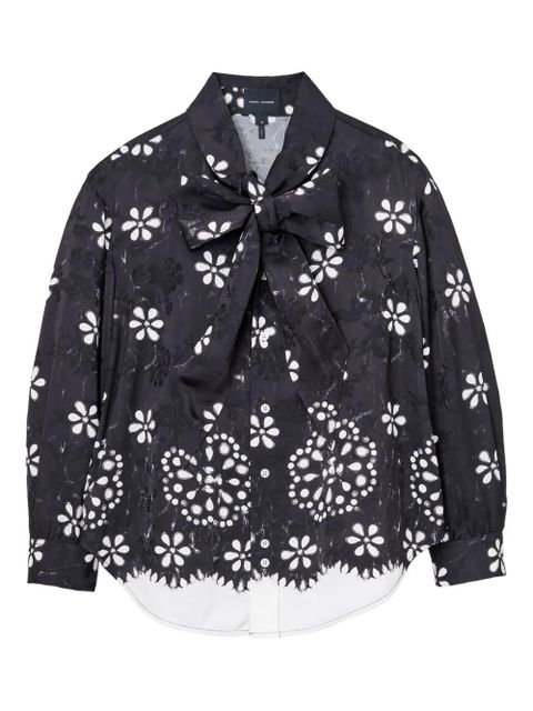 Marc Jacobs eyelet-bow blouse - Black - zdjęcie produktu nr 1