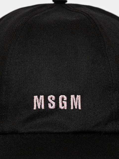 MSGM czapka z daszkiem bawełniana - zdjęcie produktu nr 2