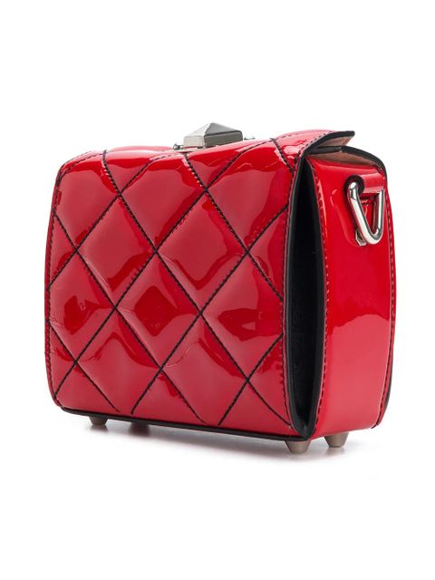 Alexander McQueen Box Bag 16 - Red - zdjęcie produktu nr 2
