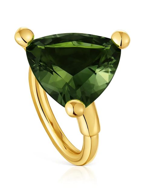 Tous pierścionek ze srebra pokrytego złotem 12 Color Lab - zdjęcie produktu nr 1