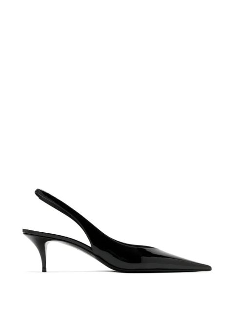 Amina Muaddi Anok slingback pumps - Black - zdjęcie produktu nr 1
