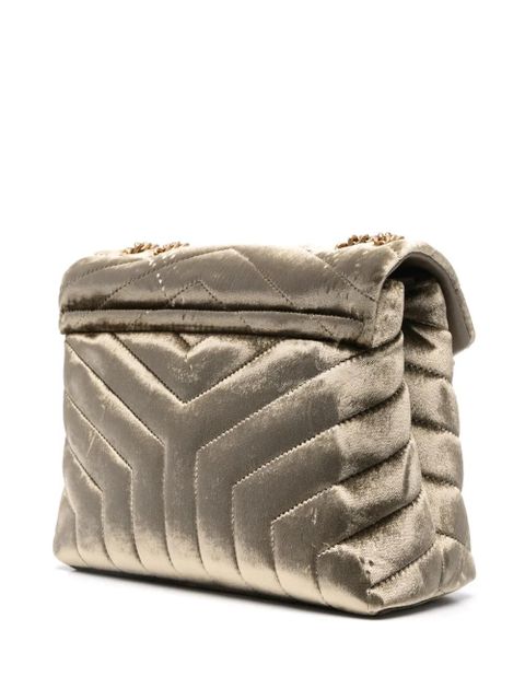 Saint Laurent small Loulou shoulder bag - Green