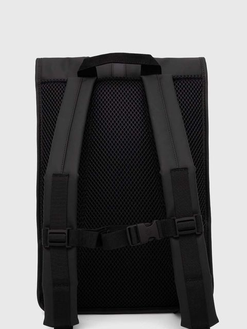 Rains plecak 13320 Backpacks kolor czarny duży gładki - zdjęcie produktu nr 2