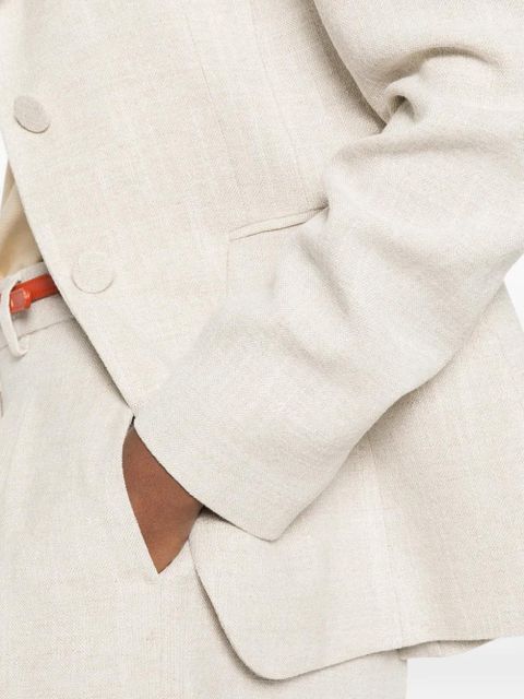 Altuzarra flap-pockets blazer - Neutrals