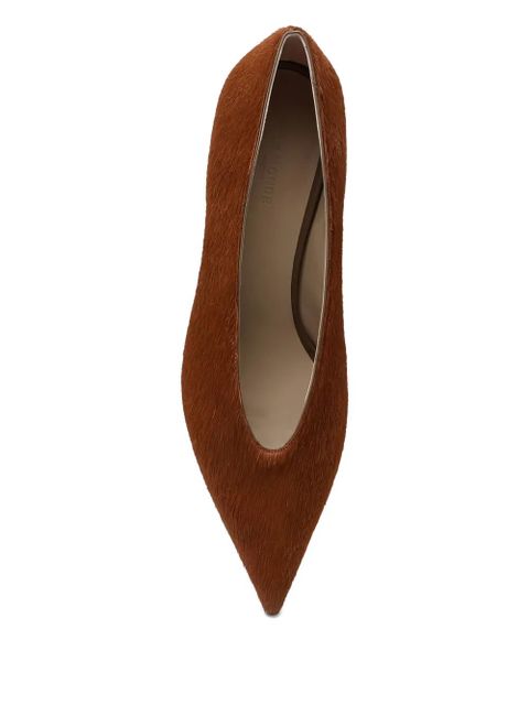 Le Monde Beryl 40mm Babouche Kitten pumps - Brown