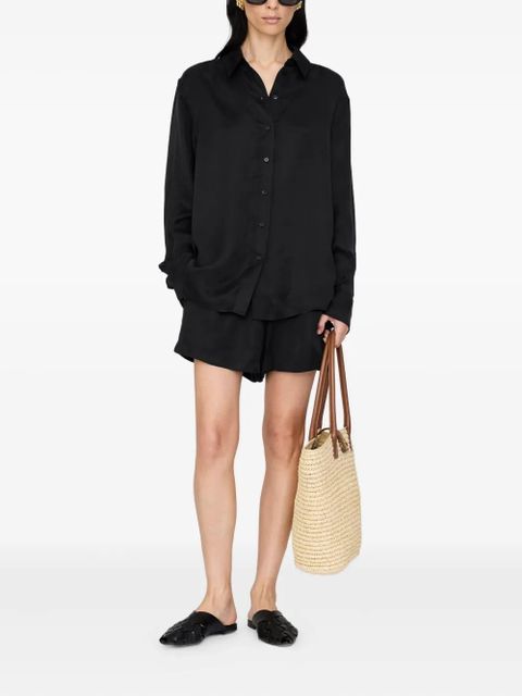 ANINE BING Essie button-down shirt - Black - zdjęcie produktu nr 2