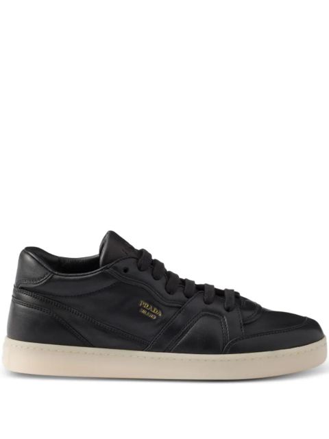 Prada leather sneakers - Black - zdjęcie produktu nr 1
