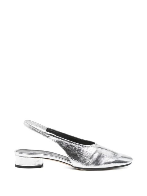 Aeyde Dua slingback pumps - Silver - zdjęcie produktu nr 1