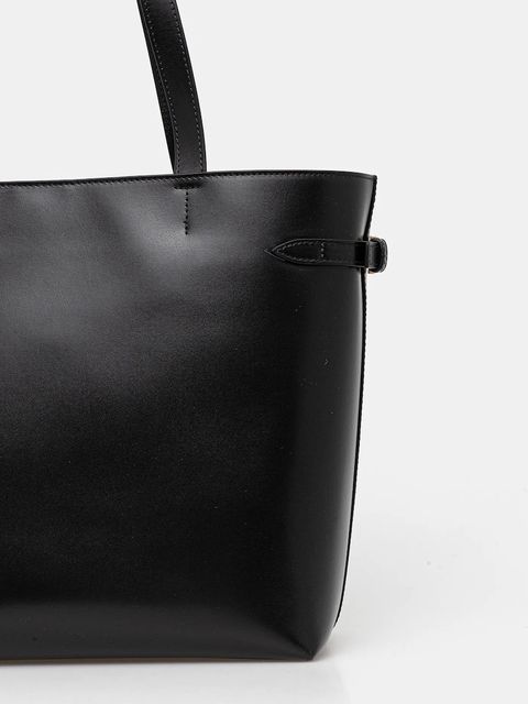 Marc O'Polo torebka skórzana kolor czarny 50912210301203