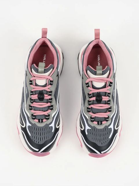 Karl Lagerfeld sneakersy BLAZE damskie kolor szary KL62422