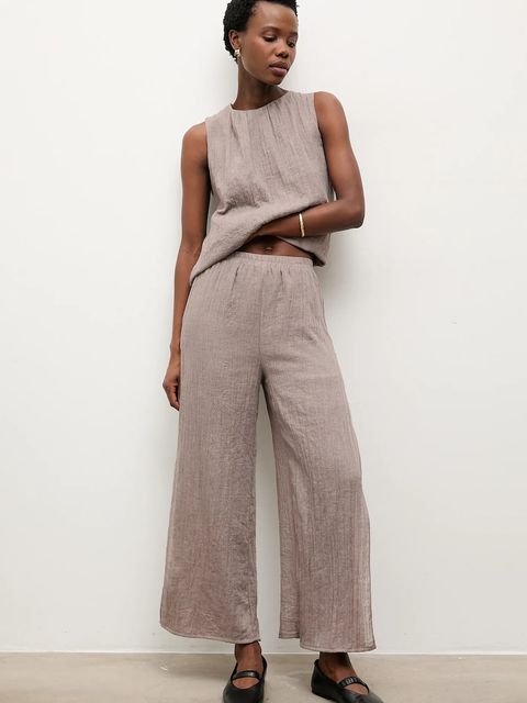 Answear.LAB spodnie lniane