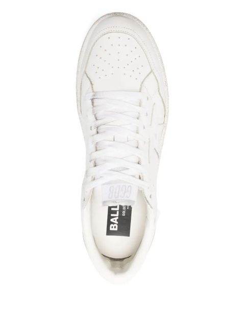 Golden Goose Ball Star leather sneakers - White