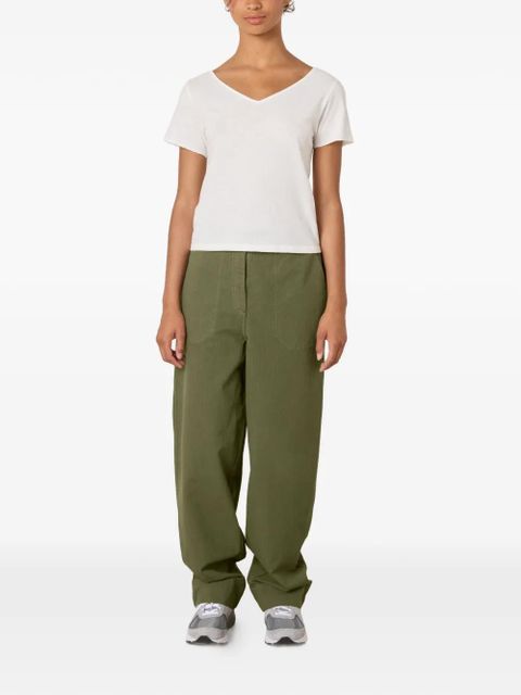 American Vintage Aksun V-neck T-shirt - White - zdjęcie produktu nr 2