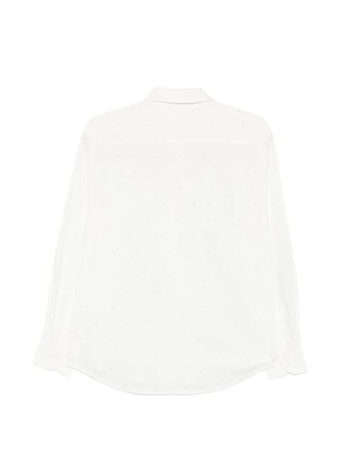 MC2 Saint Barth Meredith strass-embellishment shirt - White - zdjęcie produktu nr 2