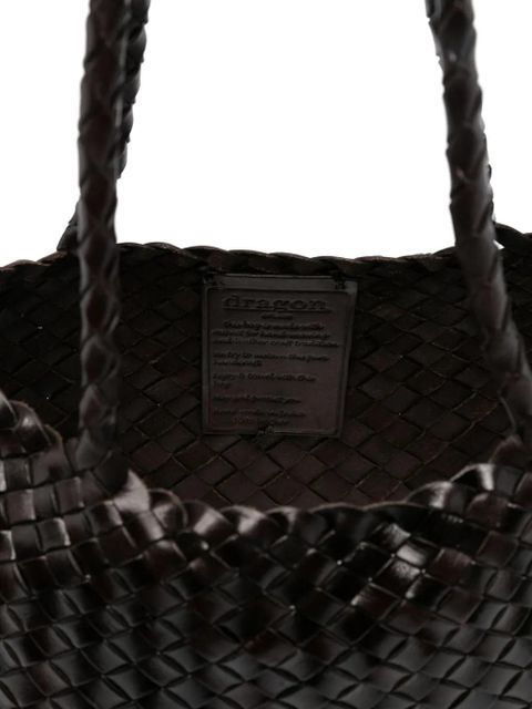 DRAGON DIFFUSION Santa Croce shoulder bag - Brown - zdjęcie produktu nr 1