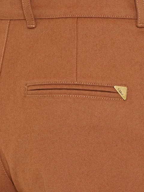 Chloé wide-leg trousers - Brown