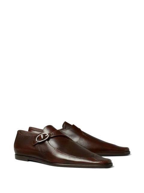 Tory Burch twisted monk-strap loafers - Brown - zdjęcie produktu nr 2