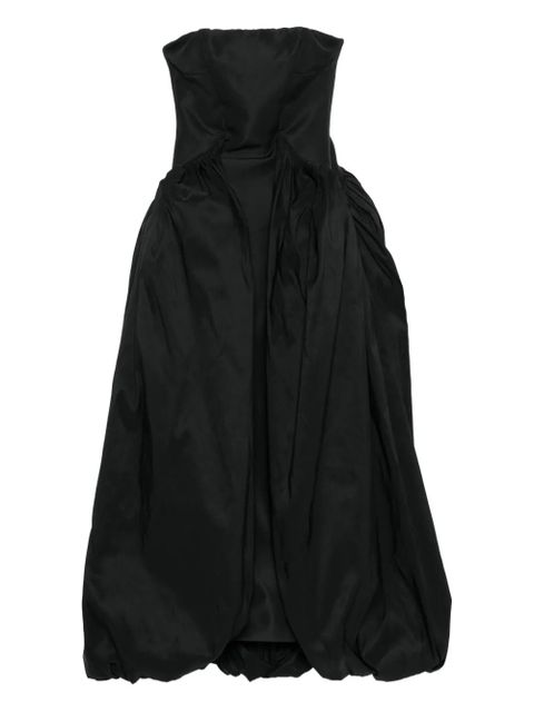 Cult Gaia Kalea flower strapless dress - Black - zdjęcie produktu nr 1