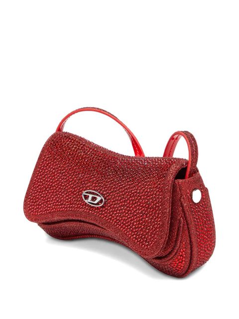 Diesel crystal-embellished clutch bag - Red - zdjęcie produktu nr 2