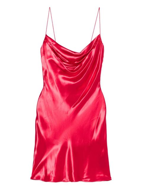 Balmain cowl-neck dress - Pink - zdjęcie produktu nr 1