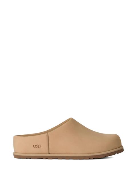 UGG Elea leather slippers - Neutrals - zdjęcie produktu nr 1