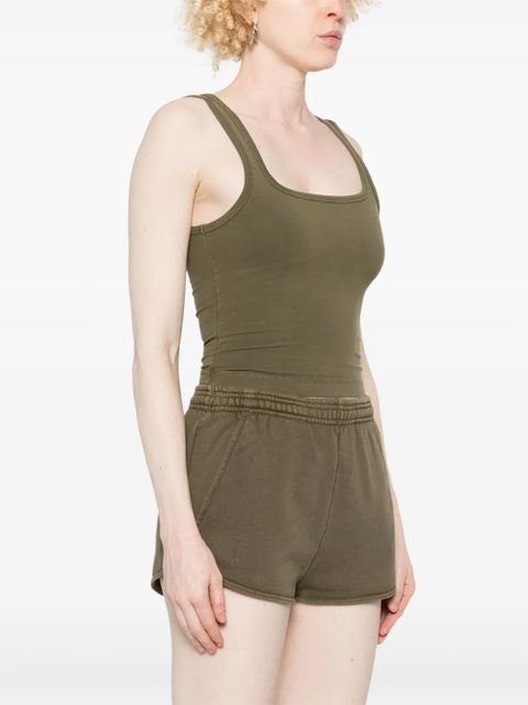 ENTIRE STUDIOS square neck tank top - Green