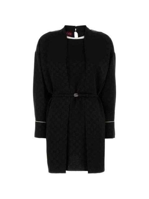 Gucci belted crepe dress - Black - zdjęcie produktu nr 1
