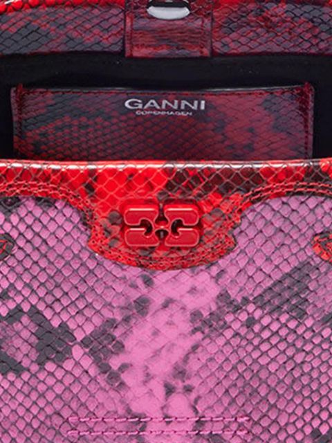 GANNI mini Bou tote bag - Pink