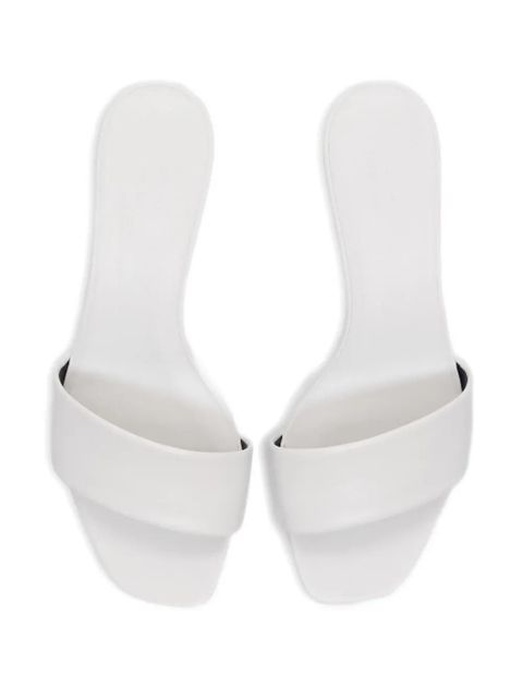 LouLou de Saison Andy heeled mules - White - zdjęcie produktu nr 2
