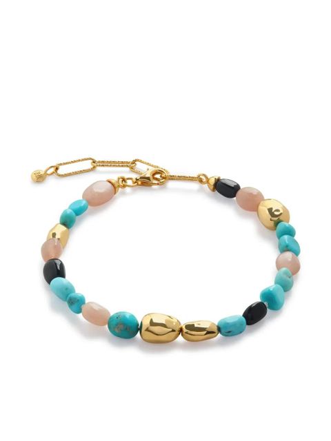 Monica Vinader Rio Multi Gemstone beaded bracelet - Blue - zdjęcie produktu nr 1