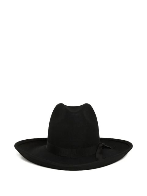 Alanui wool felt cowboy hat - Black - zdjęcie produktu nr 1