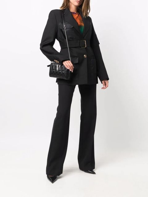 Versace long-sleeve belted jacket - Black - zdjęcie produktu nr 2