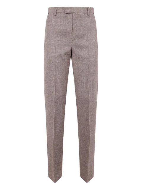 MM6 Maison Margiela textured wool tailored trousers - Neutrals - zdjęcie produktu nr 1