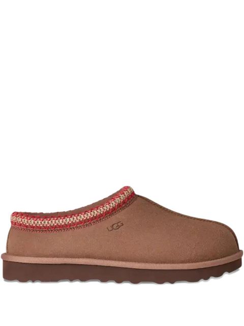 UGG Tasman II braided-trim sheepskin slippers - Brown - zdjęcie produktu nr 1