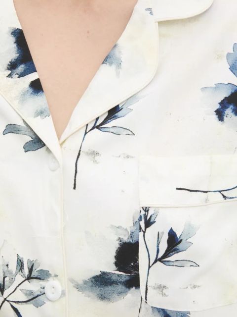 Answear.LAB piżama damska kolor granatowy