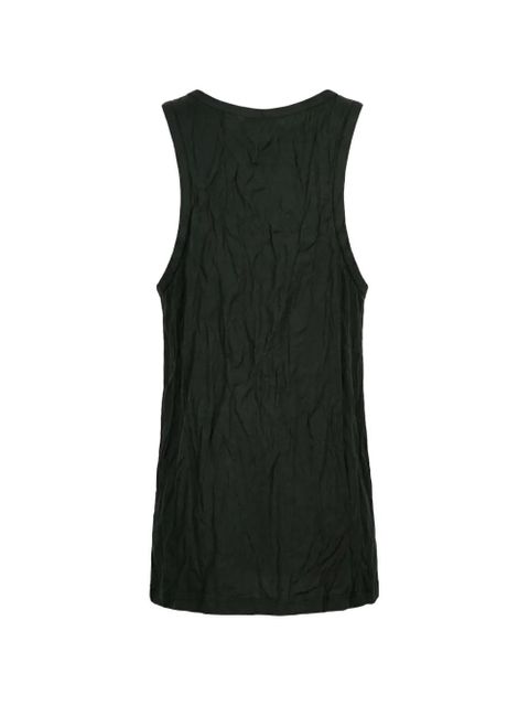 TOTEME crinkled tank top - Green - zdjęcie produktu nr 2