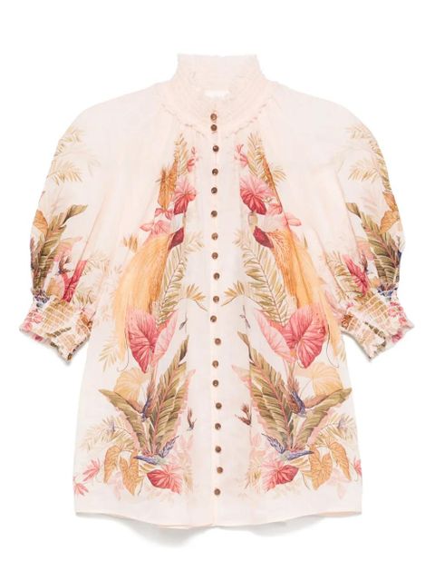ZIMMERMANN floral-print shirt - Pink - zdjęcie produktu nr 1