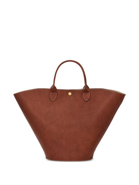 Longchamp XL Épure leather tote bag - Brown - zdjęcie produktu nr 1