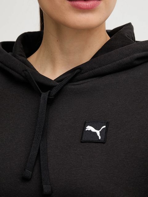 Puma dres damski kolor czarny 689346