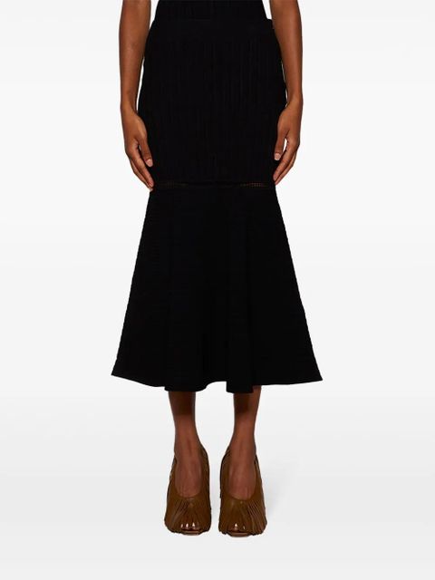 Victoria Beckham flared skirt - Black - zdjęcie produktu nr 2