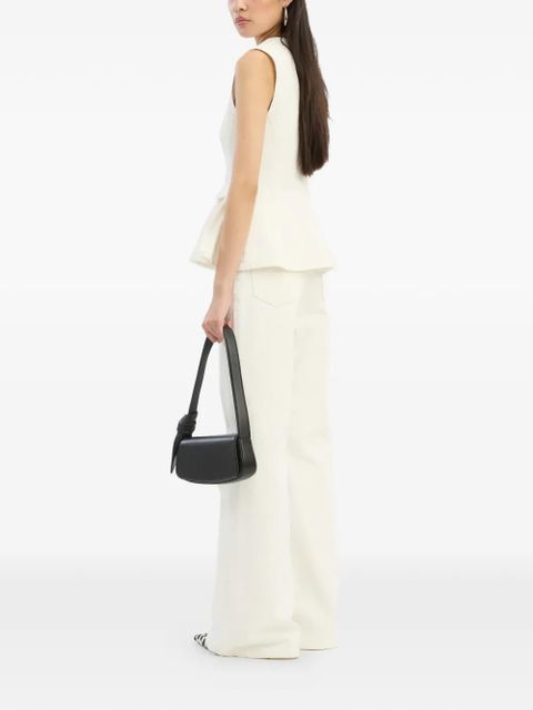 ROTATE BIRGER CHRISTENSEN peplum blouse - Neutrals