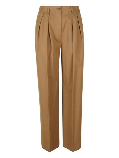 The Row pleated trousers - Brown - zdjęcie produktu nr 1