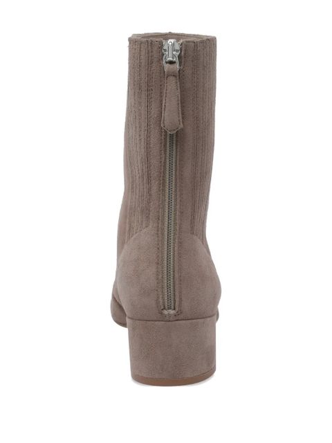 Aquazzura zip boots - Brown