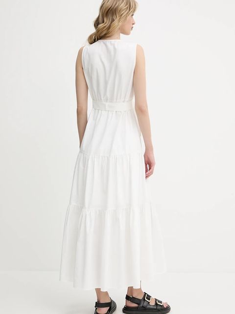 Morgan sukienka kolor biały maxi rozkloszowana RASKA - zdjęcie produktu nr 2
