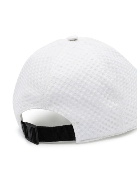 Moncler logo-embroidered baseball cap - White - zdjęcie produktu nr 2