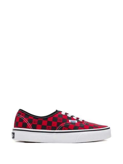Valentino Garavani x Vans VLogo Checkerboard-print sneakers - Red - zdjęcie produktu nr 1