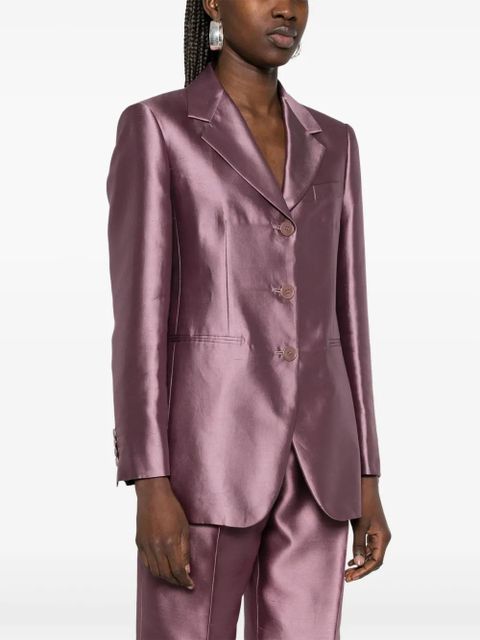 Max Mara metallic-effect blazer - Purple - zdjęcie produktu nr 2